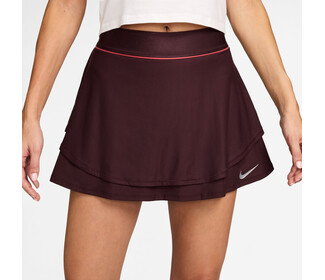 Nike Court Slam NY Skirt (W) (Burgundy Crush)
