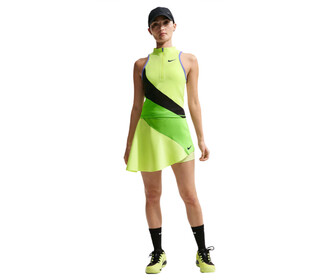 Nike Court Slam HR Skirt OZ (W) (Green/Yellow)