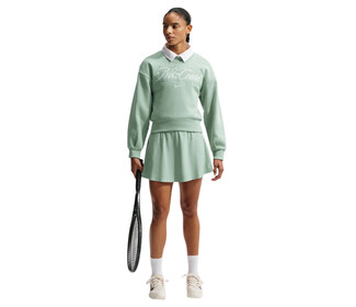 Nike Court French Terry Crew Neck Sweatshirt (W) (Steam)
