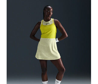 Nike Court Slam Melbourne Dress (W) (Luminous Green)