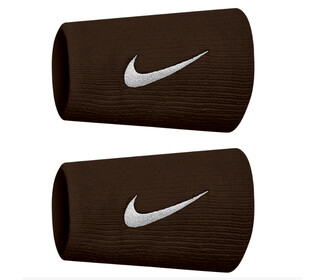 Nike Tennis Premier Double Wristbands (2x) (Velvet Brown)