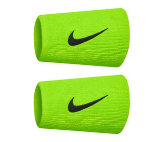 Nike Tennis Premier Double Wristbands (2x) (Mean Green)