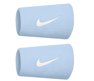Nike Tennis Premier Double Wristbands (2x) (Hydrogen Blue)