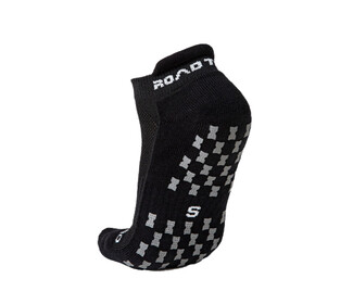Road To Pro UltraGrip No-Show Socks (Black)