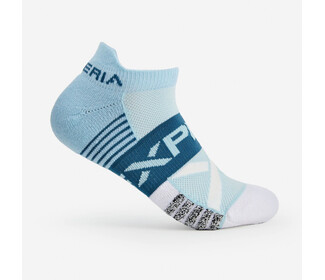 Thor-Lo Experia Ultra Light Padding No-Show Tab (Blue/White)