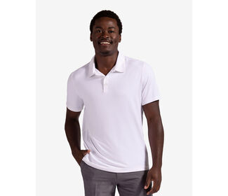 BloqUV Short Sleeve Polo (M) (White)