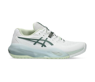 ASICS GEL Resolution X (W) (White/Monument Blue)