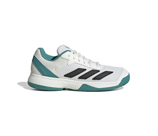 adidas Courtflash k Kids' (White/Teal)