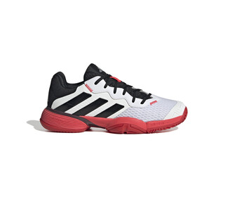 adidas Barricade k Kids' (White/Black)