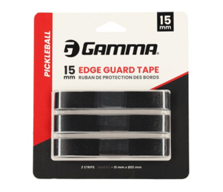 GAMMA 15mm Pickleball Edge Guard Tape (3x) (Black)