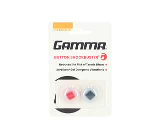 Gamma Button Shockbuster (2x) (Red/Black)